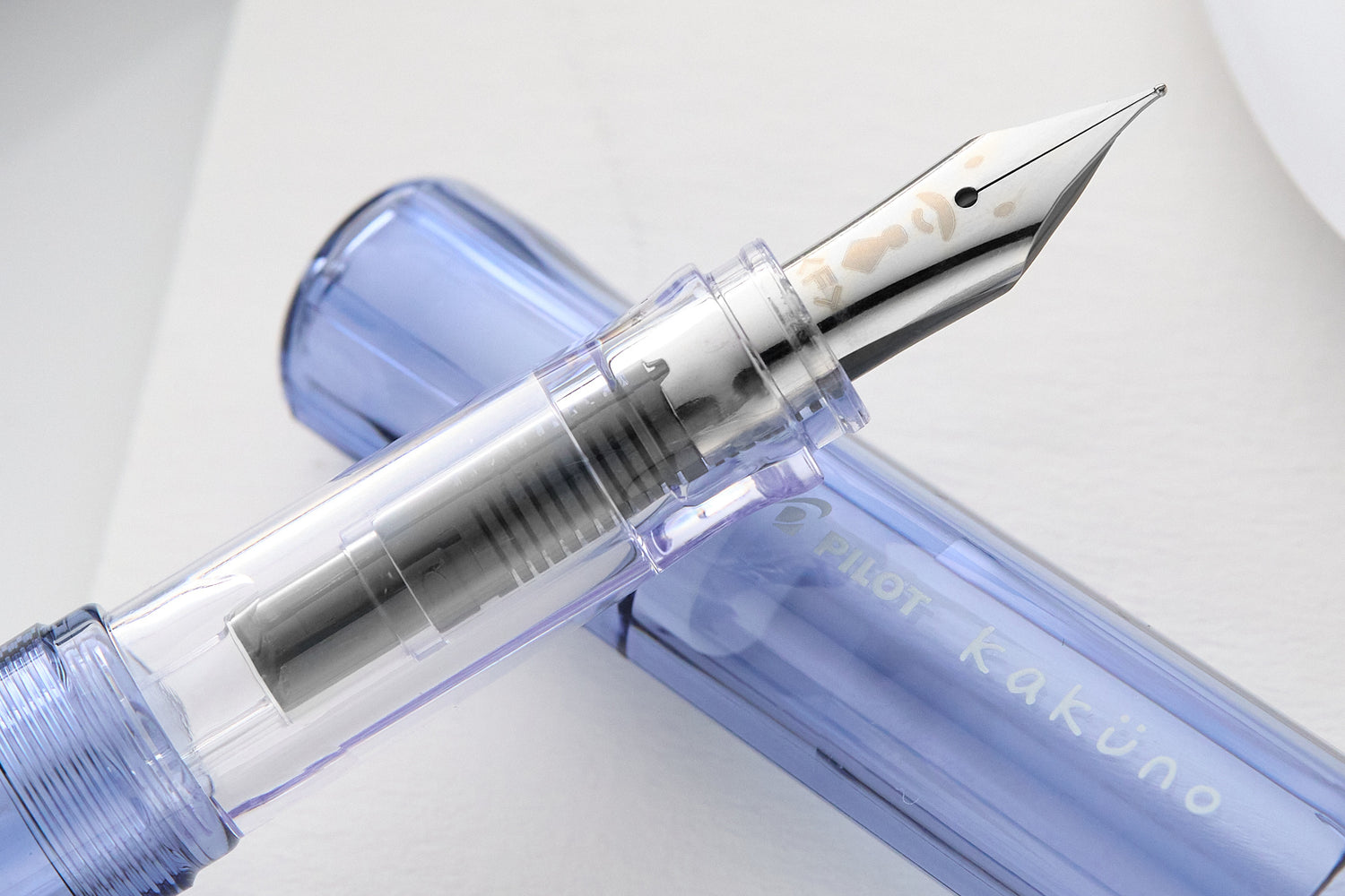 Pilot Kakuno Fountain Pen - Translucent Blue - The Goulet Pen Company Insurance