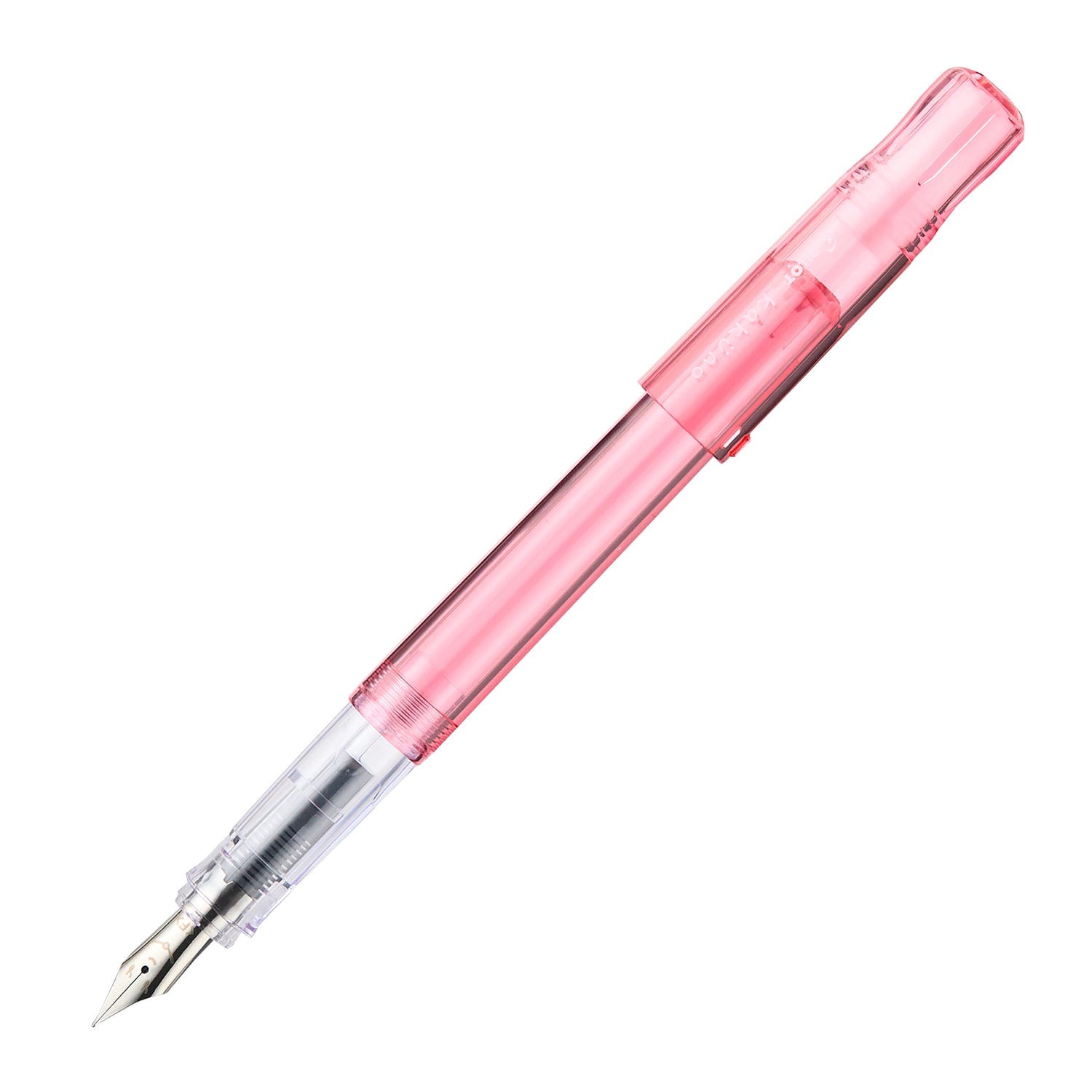 Pilot Kakuno Fountain Pen Translucent Coral The Goulet Pen