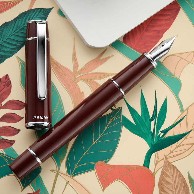 Prera Pilot Prera Fountain Pen - Cinnamon Brown - The Goulet Pen Company