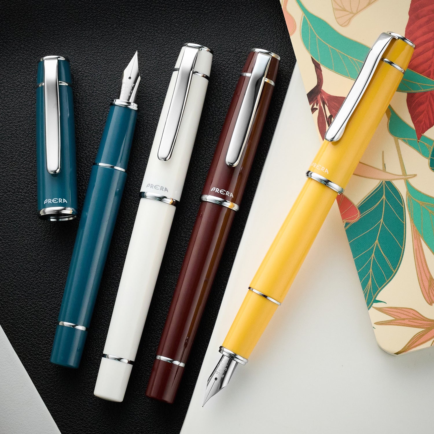 Prera Pilot Prera Fountain Pen - Honey Yellow - The Goulet Pen Company