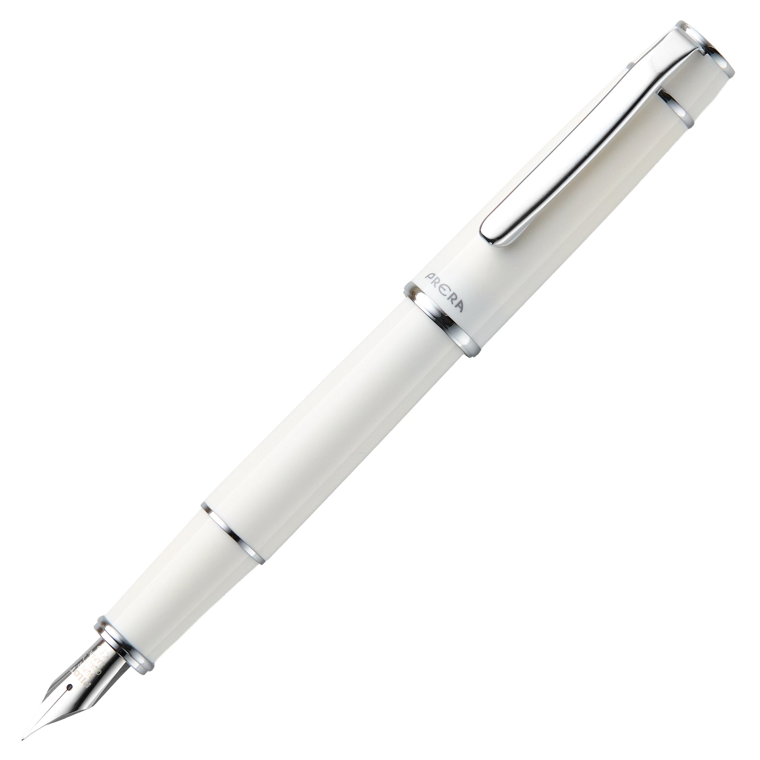 Pilot Prera Fountain Pen - Porcelain White - The Goulet Pen Company