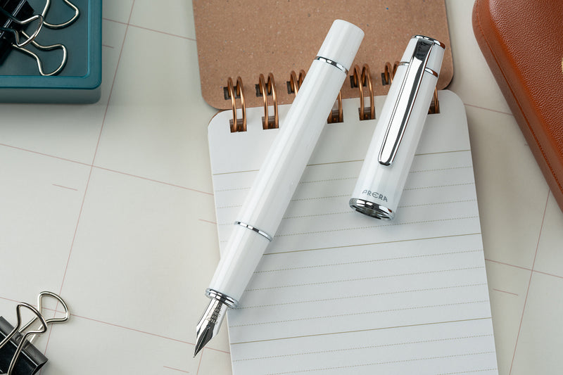 Pilot Prera Fountain Pen - Porcelian White