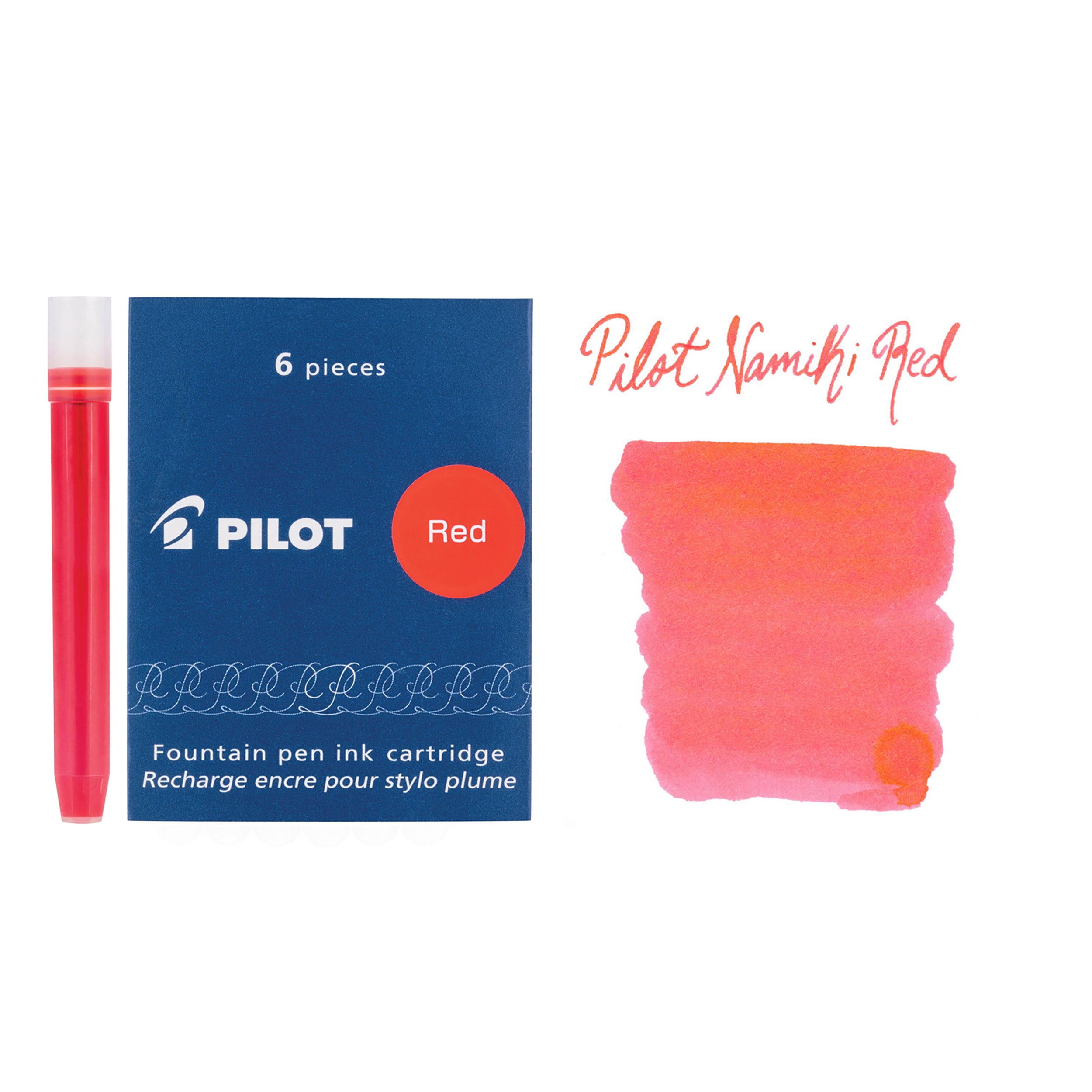 Pilot Namiki Red - Fountain Pen Ink Cartridges - The Goulet Pen