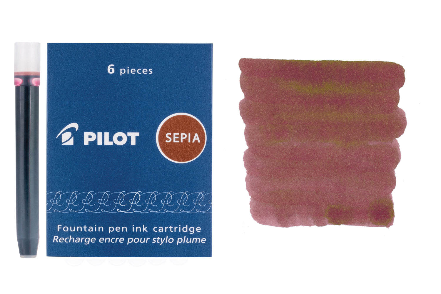 Pilot Namiki Sepia - Fountain Pen Ink Cartridges - The Goulet Pen Company