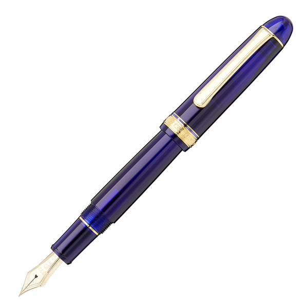 Platinum 3776 Century Fountain Pen - Chartres Blue/Gold - The