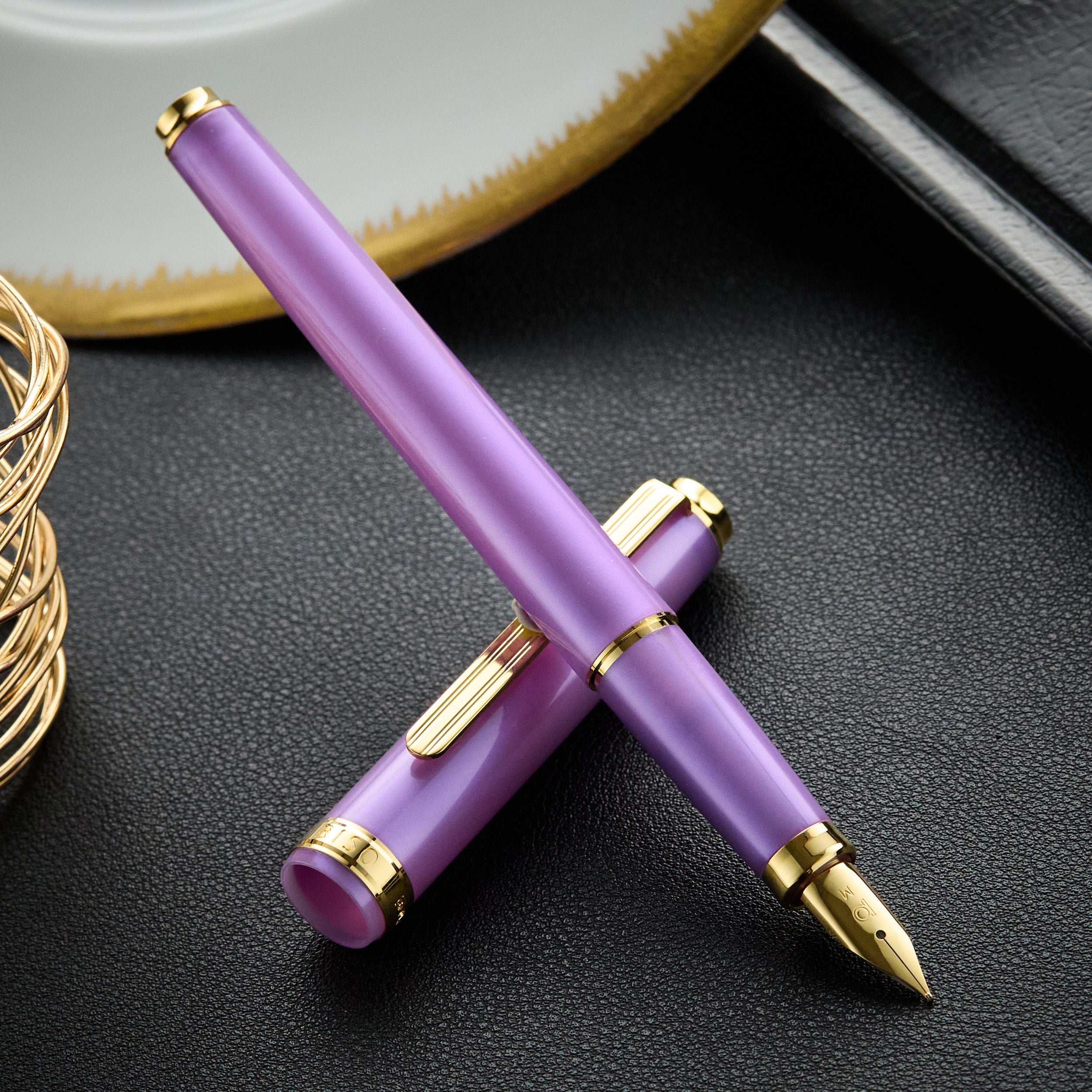 Platinum BISO Fountain Pen - Mystic Purple (Limited Edition) - The