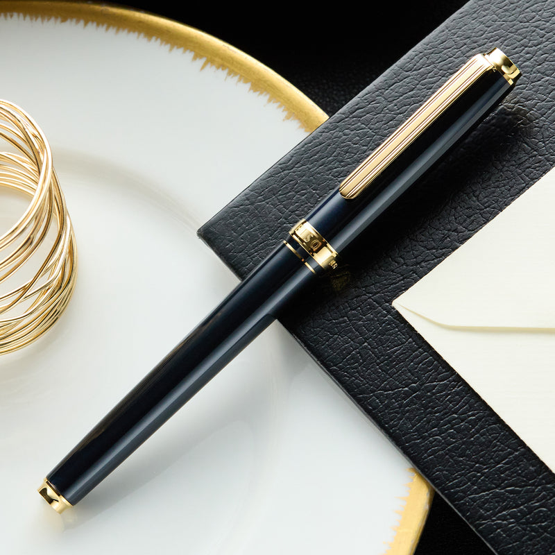 Platinum BISO Fountain Pen - Nebula Black