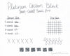 Platinum Carbon Black - 4ml Ink Sample