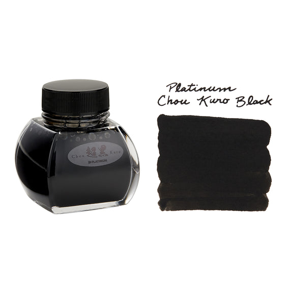 Platinum Chou Kuro Black - 60ml Bottled Ink