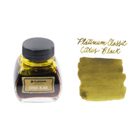 Platinum Classic Citrus Black - 60ml Bottled Ink