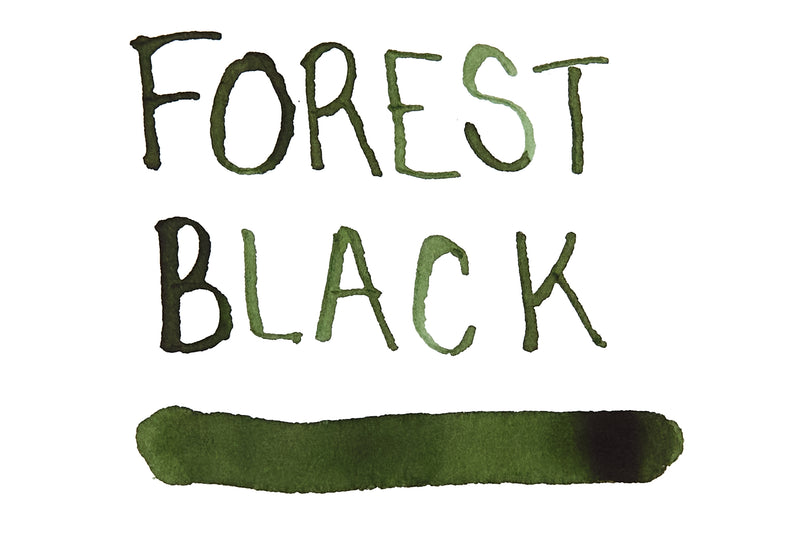 Platinum Classic Forest Black - 60ml Bottled Ink