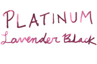 Platinum Classic Lavender Black - 60ml Bottled Ink