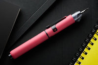Platinum Curidas Fountain Pen Gift Set - Matte Red