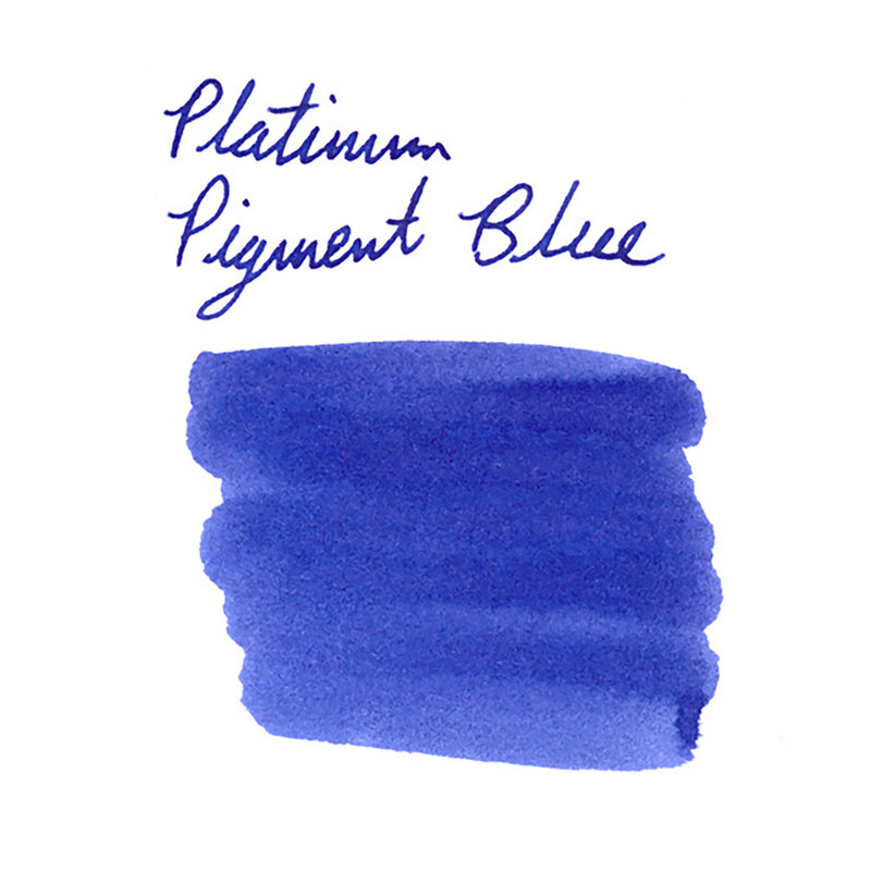 Platinum Pigmented Blue - Ink Sample