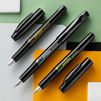 Platinum Preppy Fountain Pen - Black Edition/Yellow (Limited Edition)