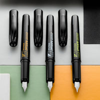 Platinum Preppy Fountain Pen - Black Edition/Yellow (Limited Edition)