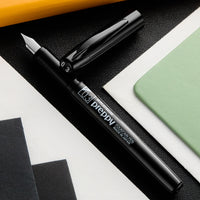 Platinum Preppy Fountain Pen - Black Edition/White (Limited Edition)