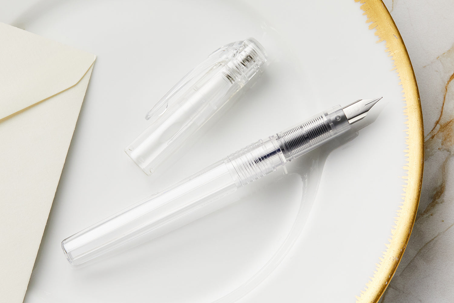 Platinum Preppy Fountain Pen - Crystal - The Goulet Pen Company