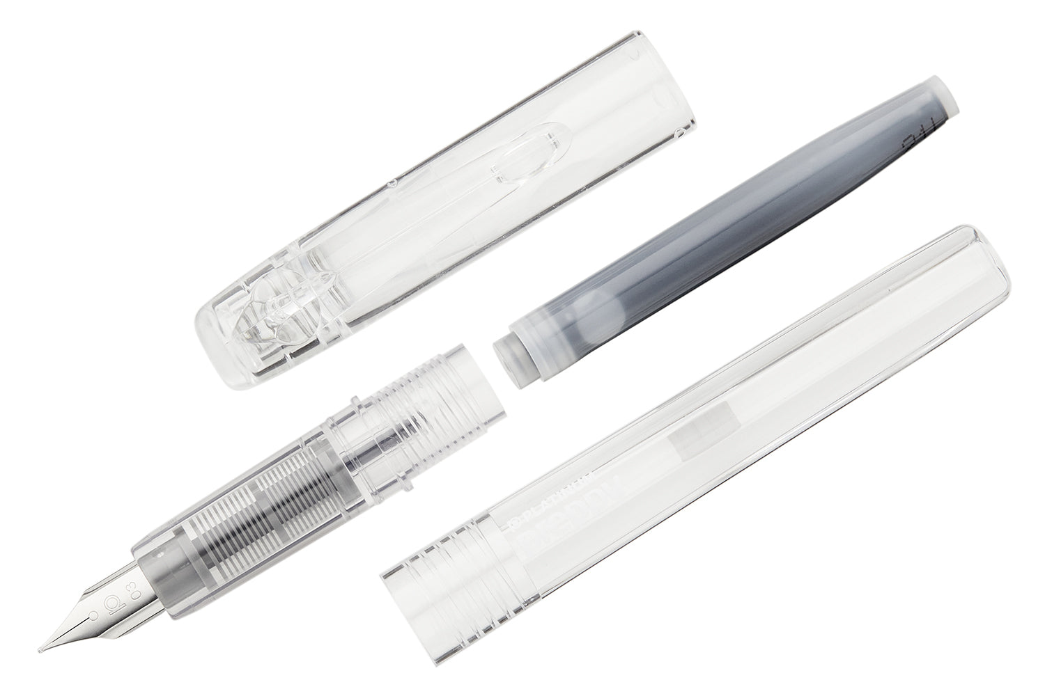 Platinum Preppy Fountain Pen - Crystal - The Goulet Pen Company