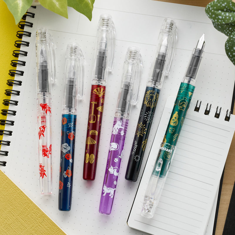 Platinum Preppy Wa Modern Maki-e Fountain Pen - Kingyo  (Limited Edition)