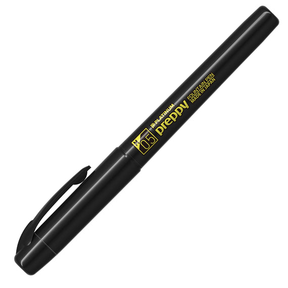 Platinum Preppy Fountain Pen - Black Edition/Yellow (Limited Edition)