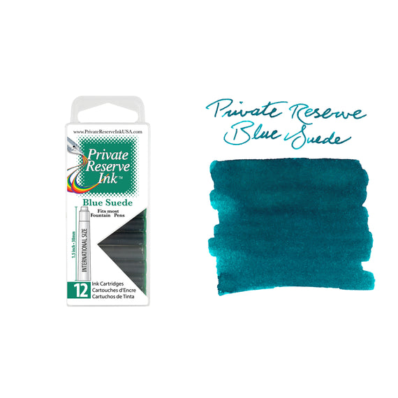 Private Reserve Blue Suede - Ink Cartridges