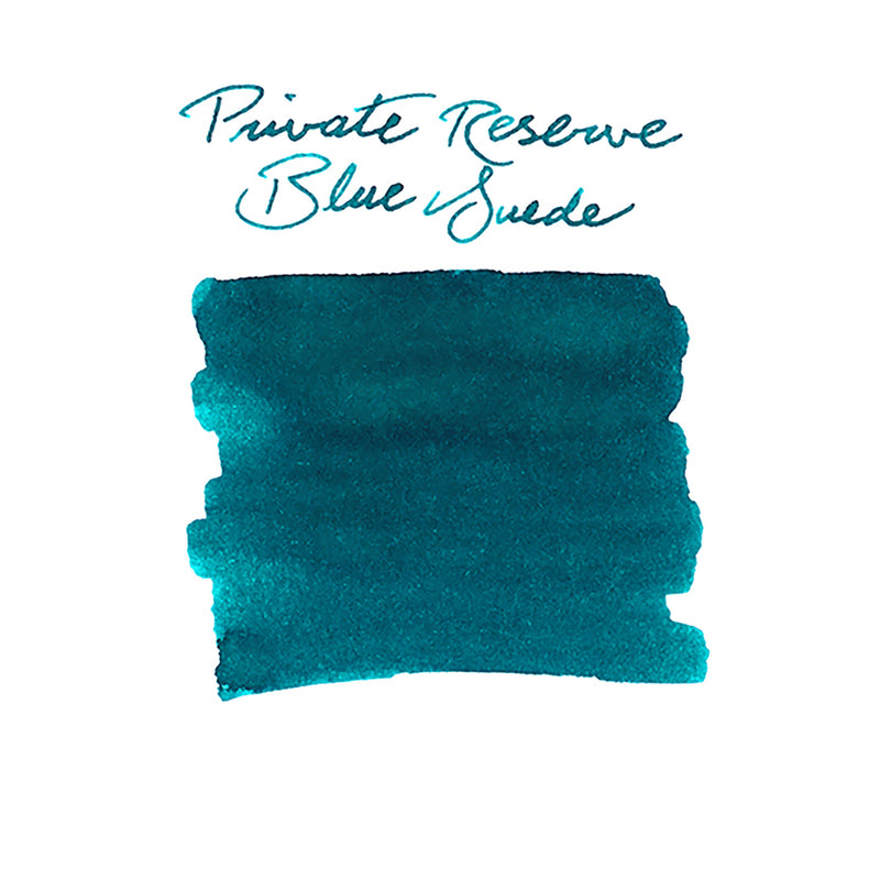 Private Reserve Blue Suede - Ink Sample