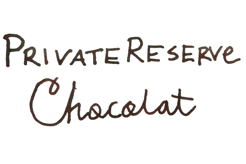 Private Reserve Chocolat - Ink Sample