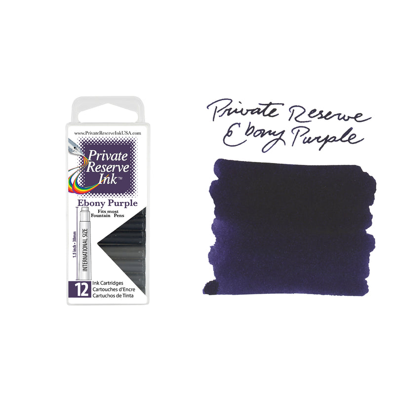 Private Reserve Ebony Purple - Ink Cartridges