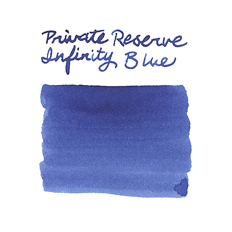 Private Reserve Infinity Blue - Ink Sample