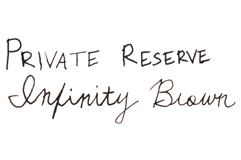 Private Reserve Infinity Brown - Ink Sample