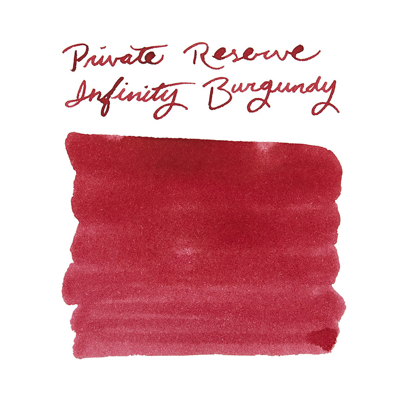 Private Reserve Infinity Burgundy - Ink Sample