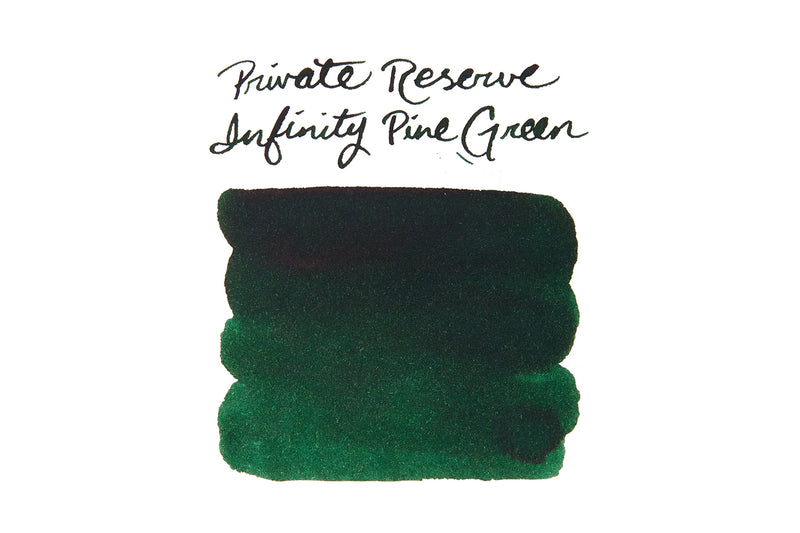 Private Reserve Infinity Pine Green - Ink Sample - The Goulet Pen Company