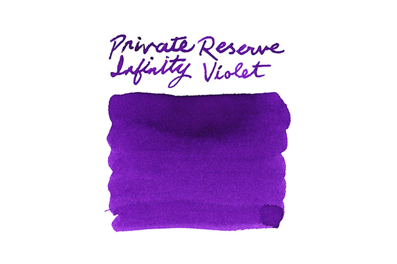 Violet Ink Note Private Reserve Infinity Violet - Ink Sample - The Goulet Pen Company
