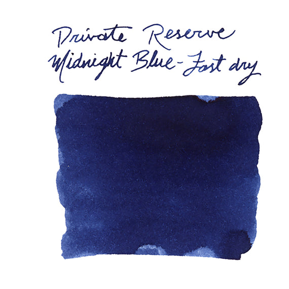 Private Reserve Midnight Blue Fast Dry - Ink Sample
