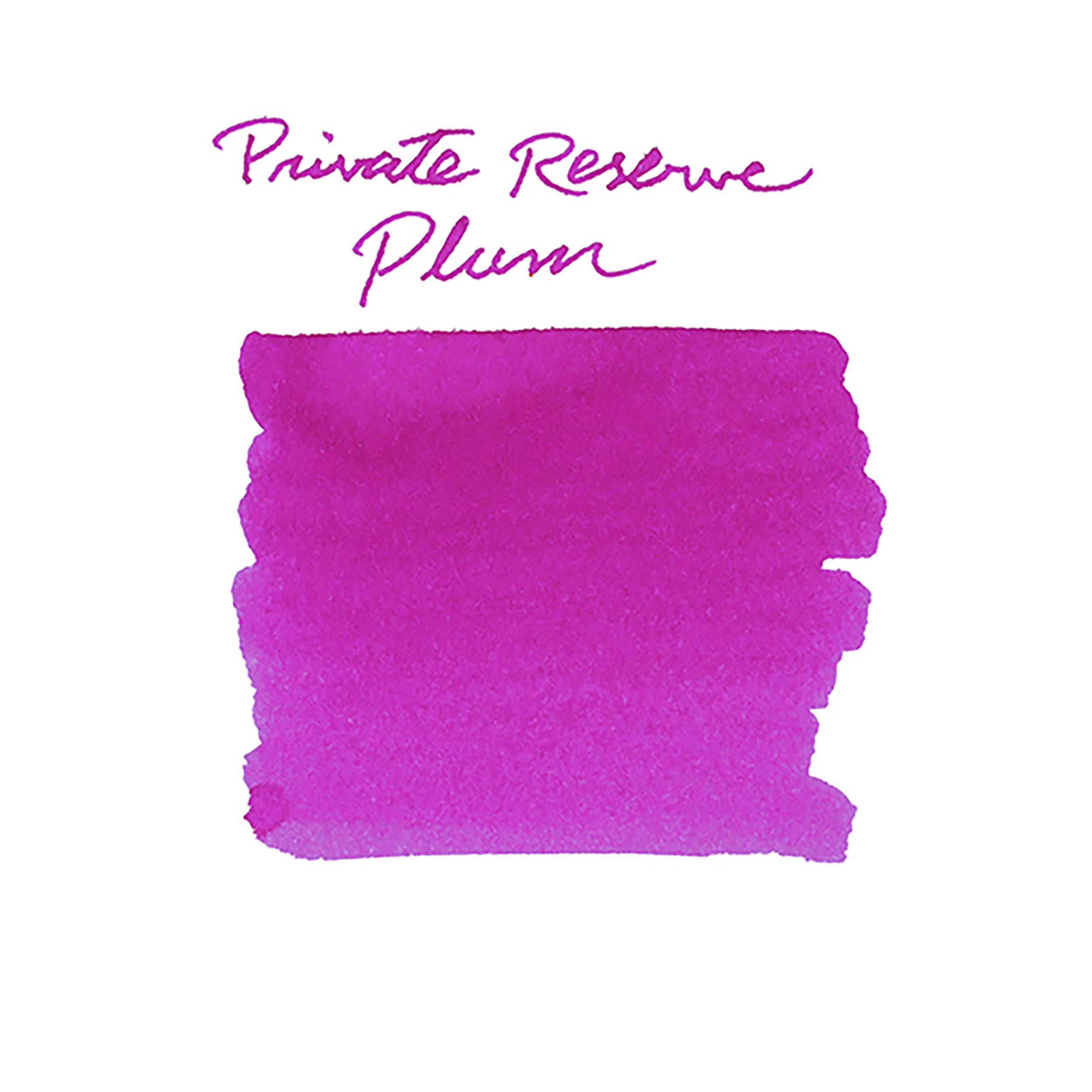 Private Reserve Plum - Ink Sample - The Goulet Pen Company