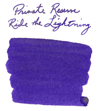 Private Reserve Ride the Lightning - Ink Sample