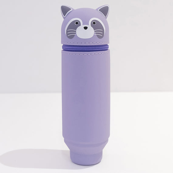 PuniLabo Stand Up Pen Case - Raccoon