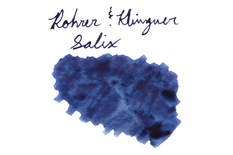Rohrer & Klingner Salix (iron gall) - Ink Sample