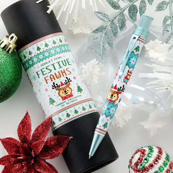Retro 51 Tornado Rollerball Pen - Festive Fawns (Special Edition)