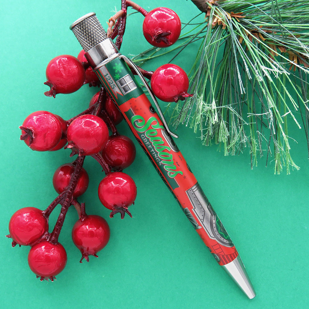 Retro51TornadoVintagelsmithボールペン値下げ〇 Retro 51 Tornado Rollerball Pen - Christmas Light Express (LE