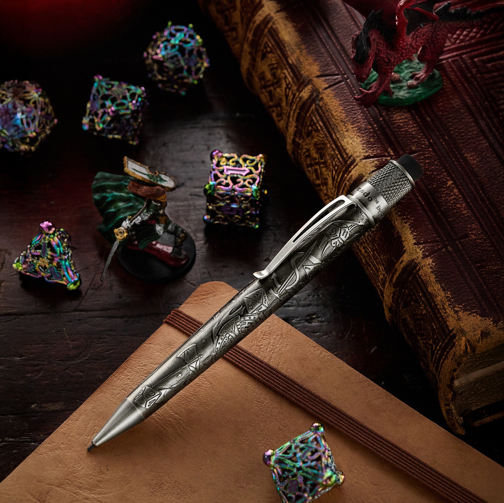 ドンヘ　ペンミ Retro 51 Tornado Pencil - Fire & Dice 2e: Fighter (Special Edition