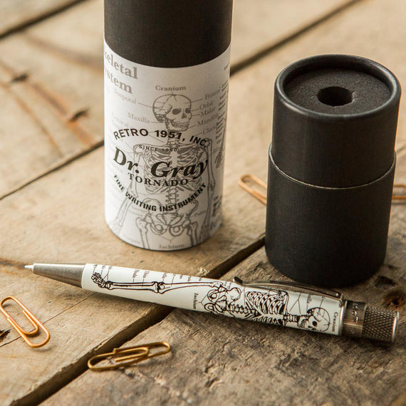Retro 51 Tornado Rollerball Pen - Dr. Gray