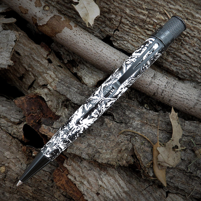 Retro 51 Tornado Rollerball Pen - Wolf Rescue