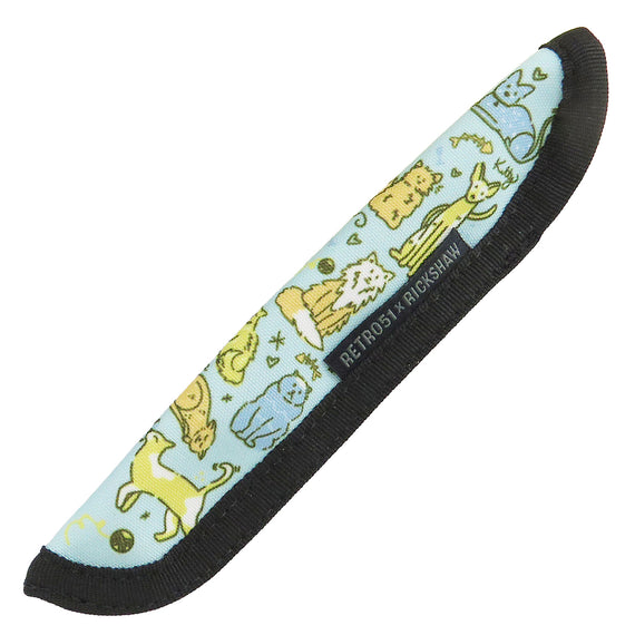 Retro 51 x Rickshaw Bagworks 1 Pen Sleeve - Cat Rescue VI