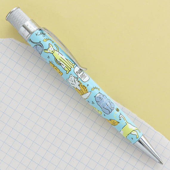 Retro 51 Tornado Rollerball Pen - Cat Rescue Series VI