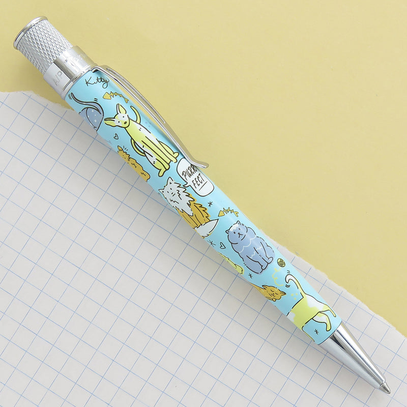 Retro 51 Tornado Rollerball Pen - Cat Rescue Series VI
