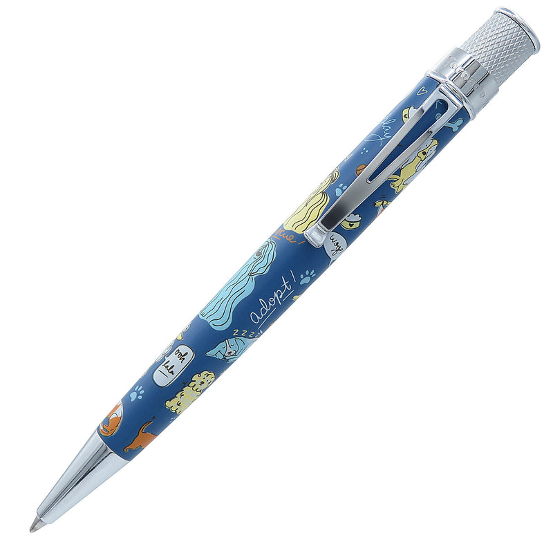 Retro 51 Tornado Rollerball Pen - Dog Rescue Series VI