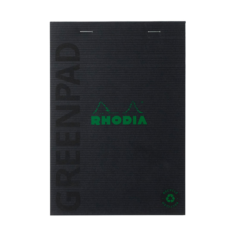 Rhodia No. 16 A5 Greenpad - Black, Lined