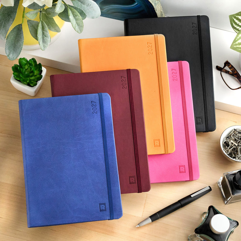 Rhodia 2027 Weekly Planner - Burgundy